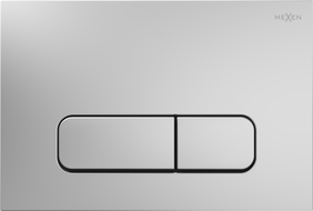 Mexen Fenix Air 02 pneumatické splachovací tlačítko, chrom matný - 6A0202