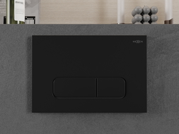 Mexen Fenix Air 02 pneumatické splachovací tlačítko, černé - 6A0203