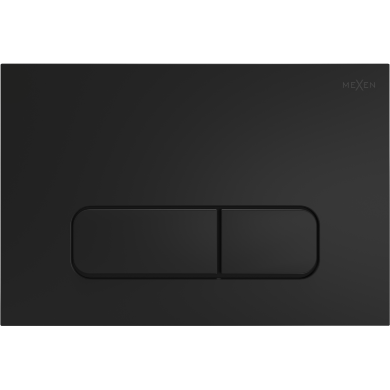 Mexen Fenix Air 02 pneumatické splachovací tlačítko, černé - 6A0203