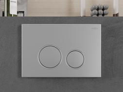 Mexen Fenix Air 05 pneumatické splachovací tlačítko, matný chrom - 6A0502