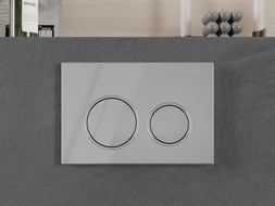 Mexen Fenix Air 07 XS tlačítko splachování pneumatické, chrom lesklý - 6A0701