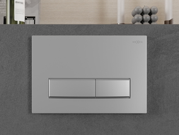 Mexen Fenix Air 09 pneumatické splachovací tlačítko, matný chrom - 6A0902