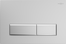 Mexen Fenix Air 09 pneumatické splachovací tlačítko, matný chrom - 6A0902