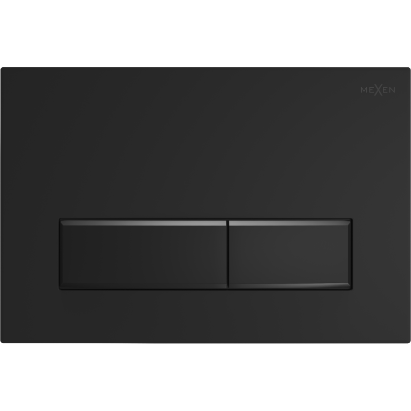 Mexen Fenix Air 09 pneumatické splachovací tlačítko, černé - 6A0903