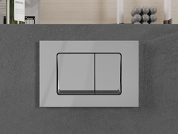 Mexen Fenix Air 10 XS pneumatické splachovací tlačítko, lesklý chrom - 6A1001