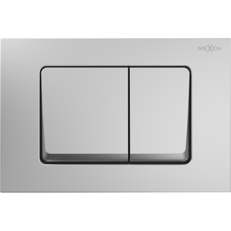 Mexen Fenix Air 10 XS pneumatické splachovací tlačítko, matný chrom - 6A1002