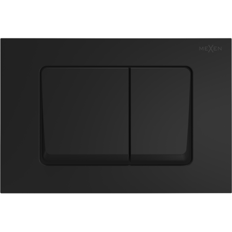 Mexen Fenix Air 10 XS pneumatické splachovací tlačítko, černý mat - 6A1003