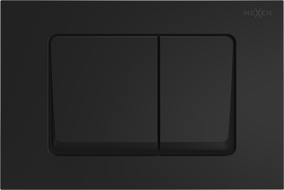 Mexen Fenix Air 10 XS pneumatické splachovací tlačítko, černý mat - 6A1003