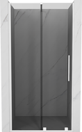 Mexen Velar sprchové dveře posuvné 100 cm, grafit, bílé - 871-100-000-41-20