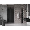 Mexen Velar posuvné sprchové dveře 90 cm, grafit, kartáčovaný gun gray - 871-090-000-41-66
