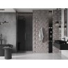 Mexen Velar posuvné sprchové dveře 90 cm, grafit, kartáčovaný gun gray - 871-090-000-41-66