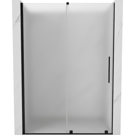 Mexen Velar sprchové dveře posuvné 140 cm, matné, černé - 871-140-000-31-70