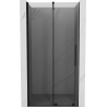 Mexen Velar sprchové dveře posuvné 120 cm, grafit, černé - 871-120-000-41-70