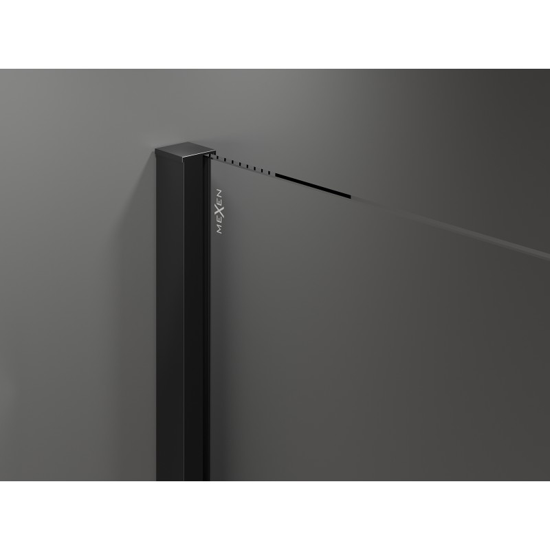 Mexen Velar posuvné sprchové dveře 90 cm, grafit, černé - 871-090-000-41-70