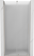 Mexen Velar sprchové dveře posuvné 100 cm, matné, kartáčovaný nikl - 871-100-000-31-97