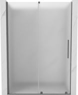 Mexen Velar sprchové dveře posuvné 140 cm, matné, gun metal - 871-140-000-31-95