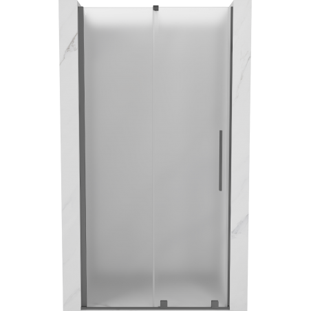 Mexen Velar sprchové dveře posuvné 90 cm, matné, gun metal - 871-090-000-31-95