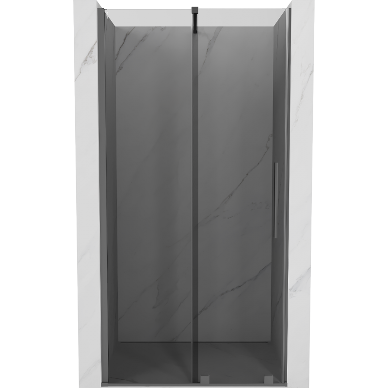 Mexen Velar posuvné sprchové dveře 100 cm, grafit, gun metal - 871-100-000-41-95