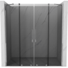 Mexen Velar Duo posuvné sprchové dveře 180 cm, grafit, chrom - 871-180-000-42-01
