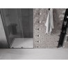 Mexen Velar L posuvné sprchové dveře 90 cm, transparentní, kartáčovaná gun šedá - 871-090-003-01-66