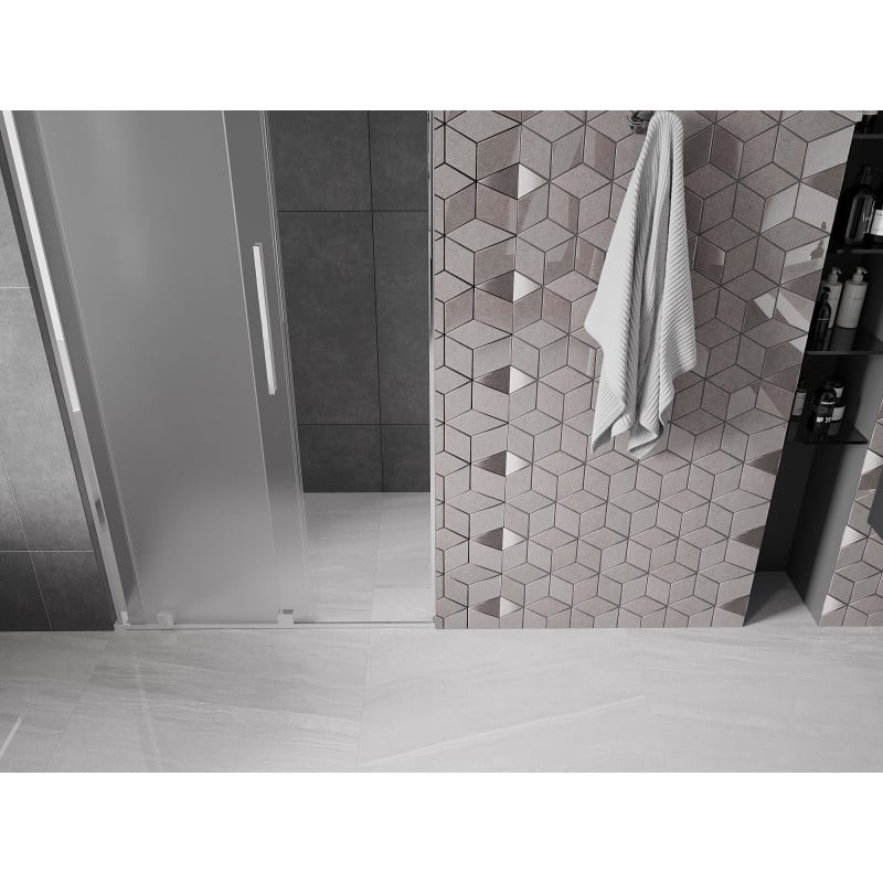 Mexen Velar L sprchové dveře posuvné 100 cm, matné, chrom - 871-100-003-31-01