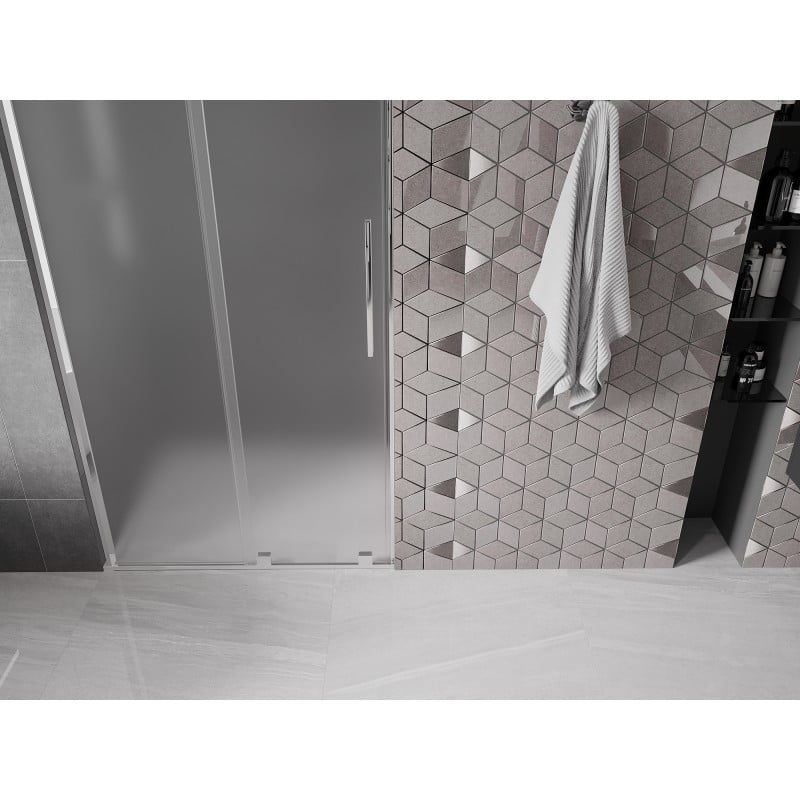 Mexen Velar L sprchové dveře posuvné 100 cm, matné, chrom - 871-100-003-31-01