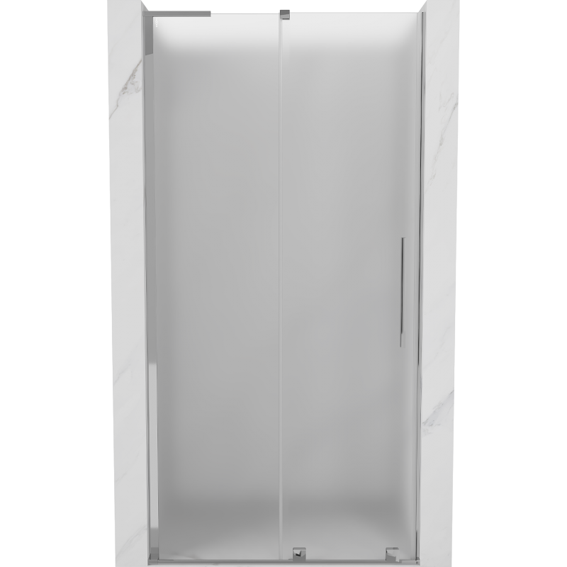 Mexen Velar L posuvné sprchové dveře 90 cm, matné, chrom - 871-090-003-31-01