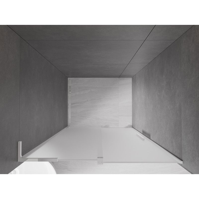 Mexen Velar L sprchové dveře posuvné 120 cm, matné, chrom - 871-120-003-31-01