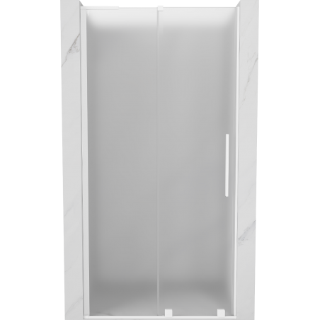 Mexen Velar L sprchové dveře posuvné 90 cm, matné, bílé - 871-090-003-31-20