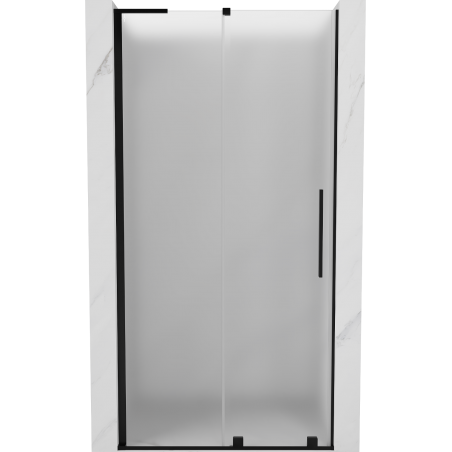 Mexen Velar L sprchové dveře posuvné 90 cm, matné, černé - 871-090-003-31-70