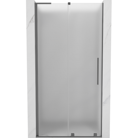 Mexen Velar L sprchové dveře posuvné 120 cm, matné, gun metal - 871-120-003-31-95