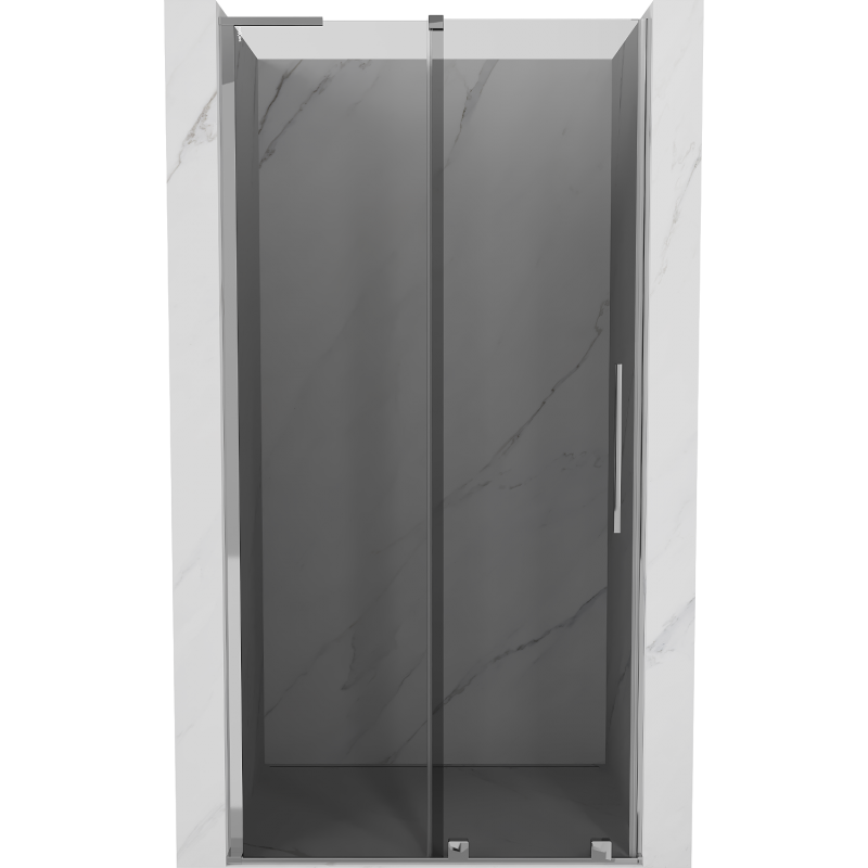 Mexen Velar L posuvné sprchové dveře 100 cm, grafit, chrom - 871-100-003-41-01