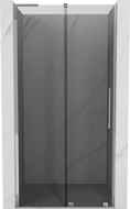 Mexen Velar L posuvné sprchové dveře 120 cm, grafit, chrom - 871-120-003-41-01