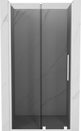 Mexen Velar L sprchové dveře posuvné 100 cm, grafit, bílé - 871-100-003-41-20