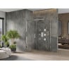 Mexen Omega posuvná sprchová kabina 130 x 100 cm, transparentní, chrom - 825-130-100-01-00