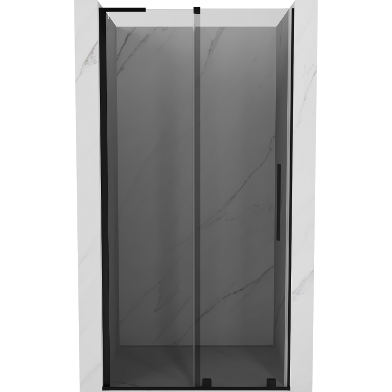 Mexen Velar L sprchové dveře posuvné 110 cm, grafit, černé - 871-110-003-41-70