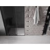 Mexen Velar L sprchové dveře posuvné 110 cm, grafit, černé - 871-110-003-41-70