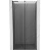 Mexen Velar L posuvné sprchové dveře 120 cm, grafit, kartáčovaná zbraňově šedá - 871-120-003-41-66