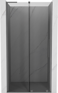 Mexen Velar L sprchové dveře posuvné 100 cm, grafit, gun metal - 871-100-003-41-95