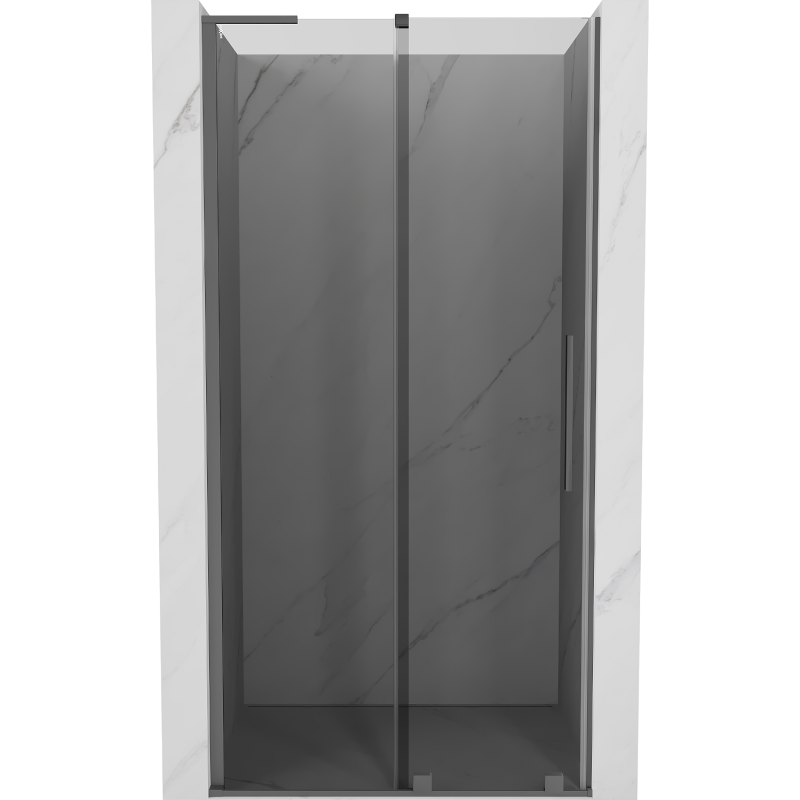 Mexen Velar L sprchové dveře posuvné 120 cm, grafit, gun metal - 871-120-003-41-95