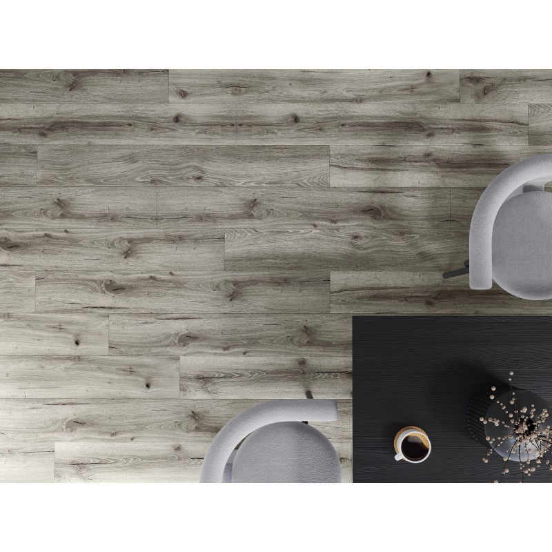 Mexen Ontario vzorek vinylových panelů SPC 6,5 mm, podložka IXPE 1,5 mm, 4 V-drážka, Dub - F1003-S