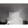 Mexen Velar L Duo posuvné sprchové dveře 170 cm, transparentní, zlaté - 871-170-003-02-50