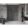 Mexen Velar L Duo posuvné sprchové dveře 180 cm, průhledné, zlaté - 871-180-003-02-50
