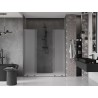 Mexen Velar L Duo posuvné sprchové dveře 170 cm, matné, gun gray kartáčované - 871-170-003-32-66