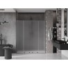Mexen Velar L Duo posuvné sprchové dveře 170 cm, matné, gun gray kartáčované - 871-170-003-32-66