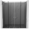Mexen Velar L Duo sprchové dveře posuvné 170 cm, grafit, chrom - 871-170-003-42-01