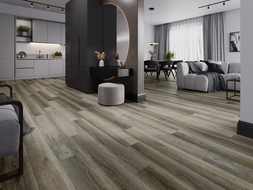 Mexen Aspen vzorek SPC vinylových panelů 6,5 mm, podložka IXPE 1,5 mm, 4 V-drážka, Dub - F1012-S