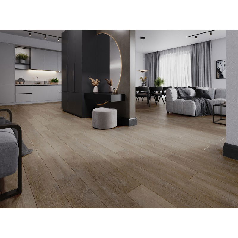 Mexen Windsor vzorek panelů SPC 6,5 mm, podložka IXPE 1,5 mm, 4 V-Fuga, Dub - F1016-S