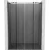 Mexen Velar Duo posuvné sprchové dveře 140 cm, grafit, gun metal - 871-140-000-42-95