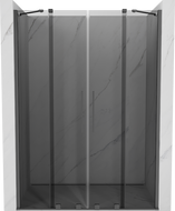 Mexen Velar Duo posuvné sprchové dveře 140 cm, grafit, gun metal - 871-140-000-42-95